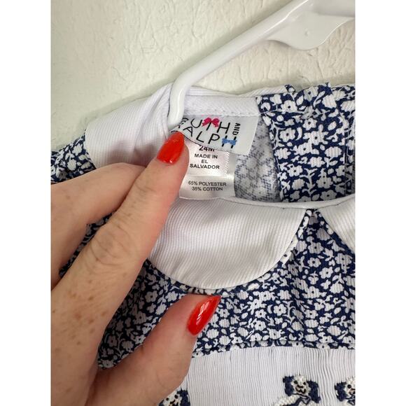 Ruth and Ralph Smocked Bubble - Picture 2 of 2